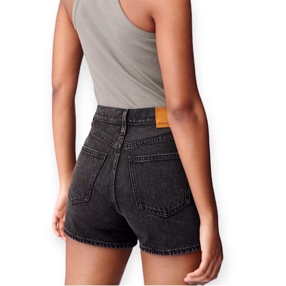 Denim Forum Pants - Denim Black Women's Shorts
